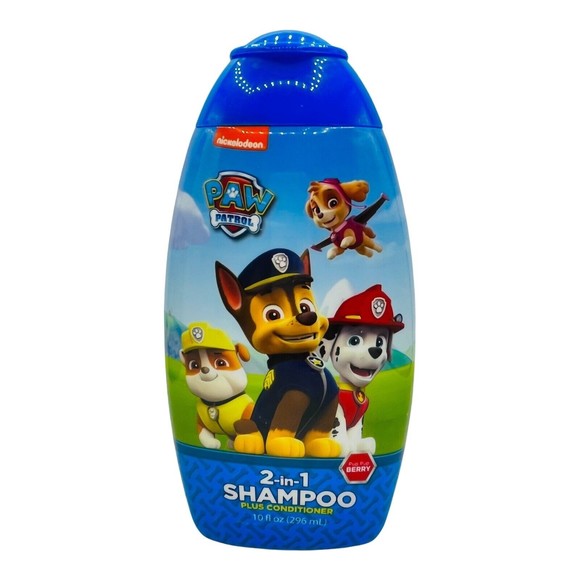 PAW PATROL Bath Body Wash & 2 in 1 Shampoo Conditioner Set Pup Pup Berry 22 oz - Picture 10 of 12